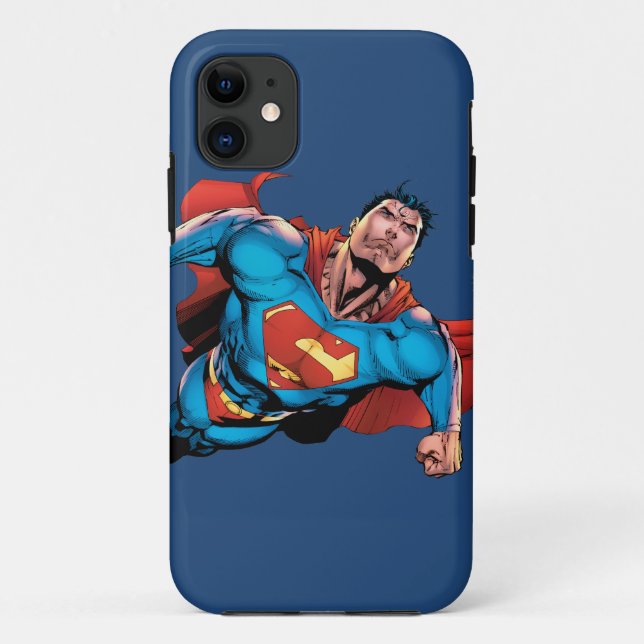 Superman Comic Style Case-Mate iPhone Case (Back)