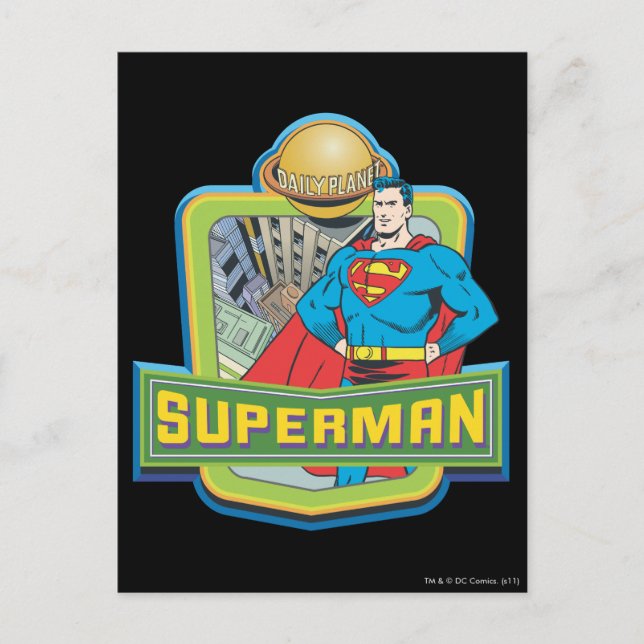 Superman - Daily Planet Postcard (Front)