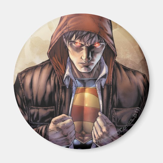 Superman Earth Cover - Colour Magnet (Front)