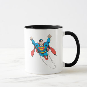 Superman Flies Forward Mug