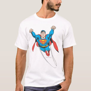 Superman Flies Forward T-Shirt