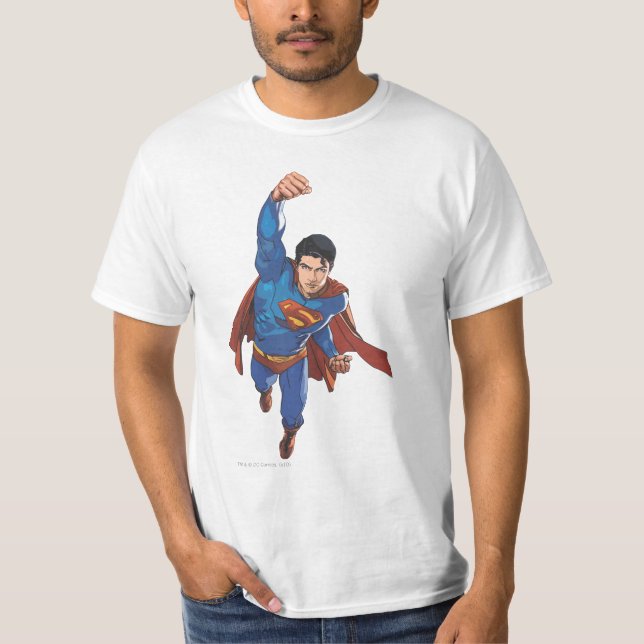 Superman Flying Forward T-Shirt (Front)