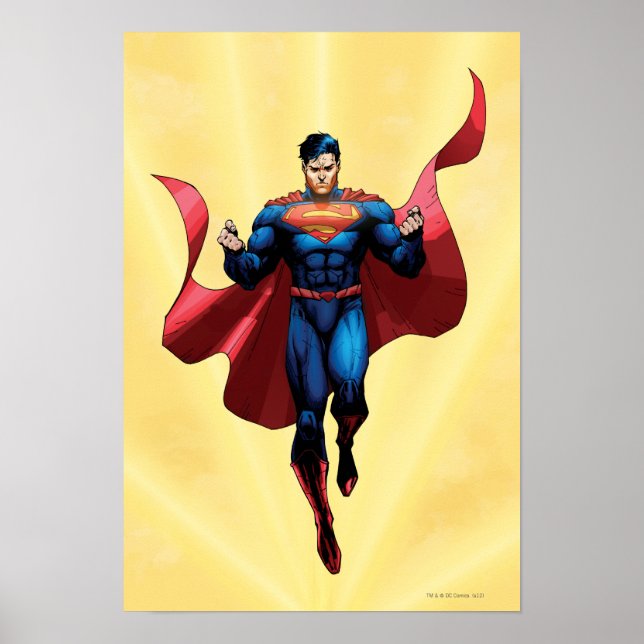 Superman Flying Poster (Front)