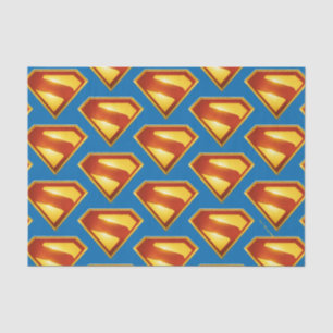 Superman Golden S Shield Brilliance Tissue Paper