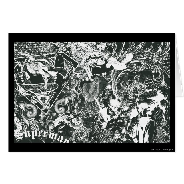 Superman Grey Collage (Front Horizontal)