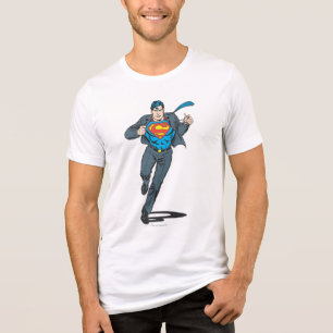 Superman in Business Garb Tri-Blend Shirt