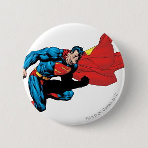 Superman in Shadow 2 6 Cm Round Badge