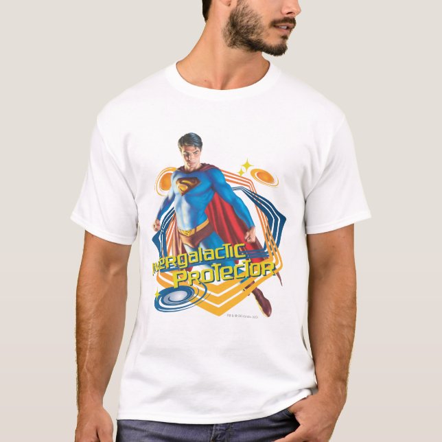 Superman Intergalactic Protector T-Shirt (Front)