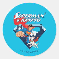 Superman & Krypto Soar