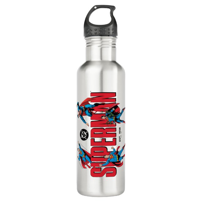 Superman Legends Forever Graphic 710 Ml Water Bottle (Front)