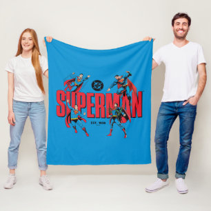 Superman Legends Forever Graphic Fleece Blanket