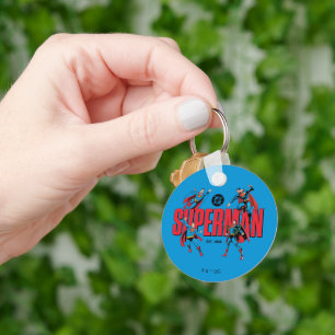 Superman Legends Forever Graphic Key Ring