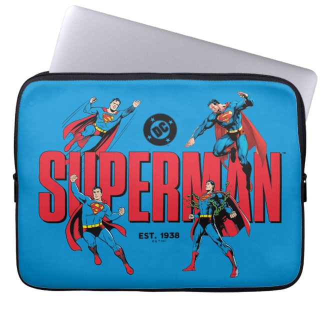 Superman Legends Forever Graphic Laptop Sleeve (Front)