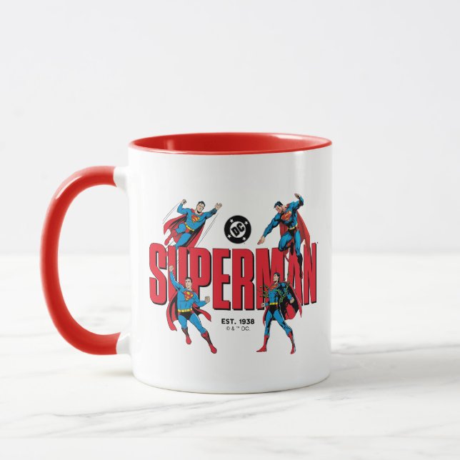 Superman Legends Forever Graphic Mug (Left)