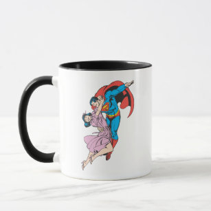 Superman & Lois in Pink Mug