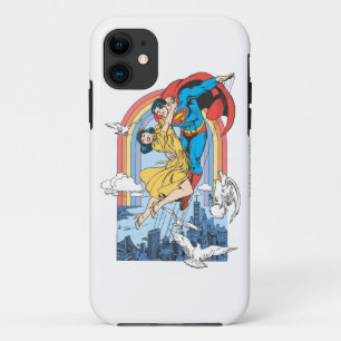 Superman & Lois in Yellow iPhone 11 Case