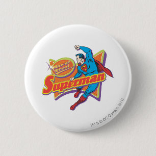 Superman - Man of Steel 6 Cm Round Badge