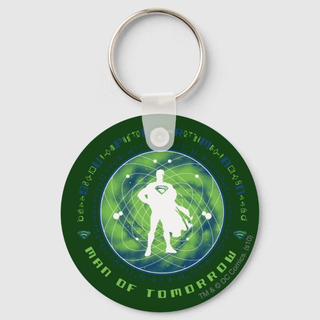 Superman Man of Tomorrow Key Ring (Front)