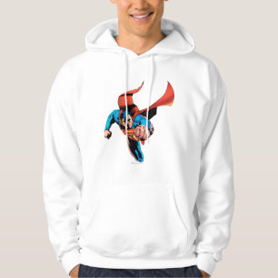 Superman moving forward hoodie
