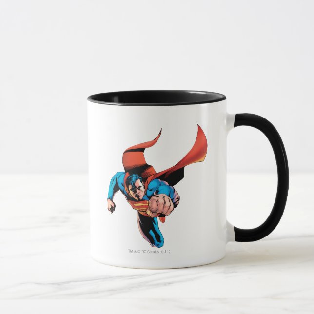 Superman moving forward mug (Right)