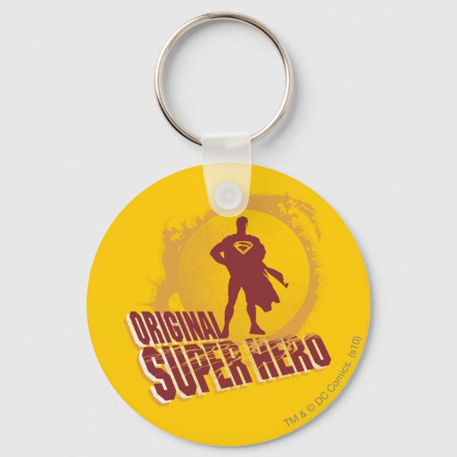 Superman Original Super Hero Key Ring (Front)