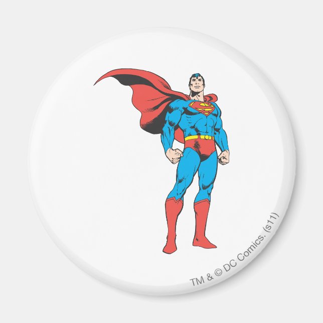 Superman Posing 3 Magnet (Front)
