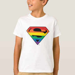 Superman Rainbow Logo T-Shirt