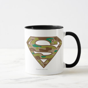 Superman S-Shield   Camouflage Logo Mug