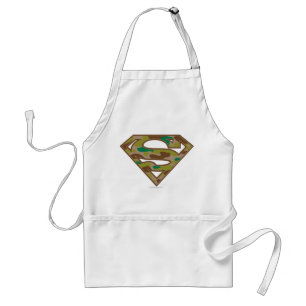 Superman S-Shield   Camouflage Logo Standard Apron