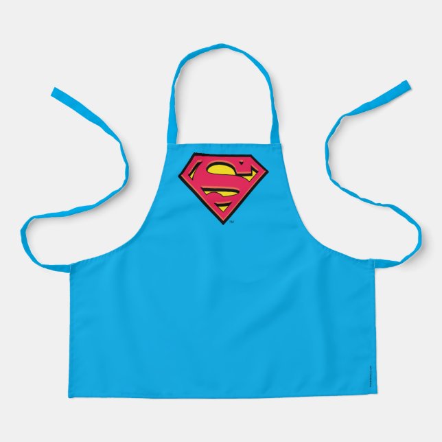 Superman S-Shield | Classic Logo 3 Apron (Front)