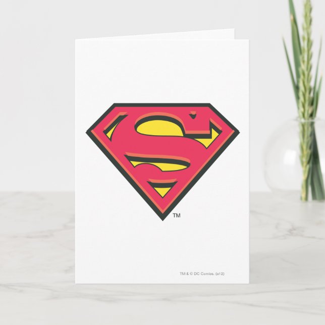 Superman S-Shield | Classic Logo Card (Front)