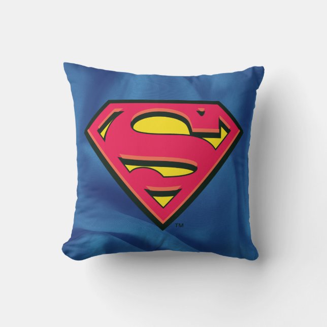 Superman S-Shield | Classic Logo Cushion (Front)
