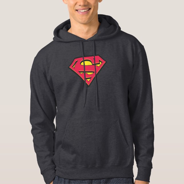 Superman S-Shield | Classic Logo Hoodie (Front)