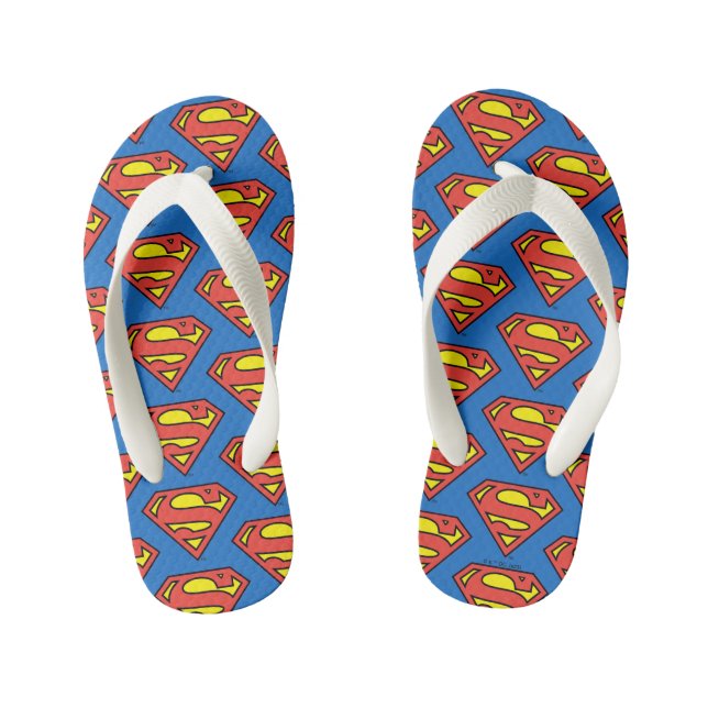 Superman S-Shield | Classic Logo Kid's Thongs (Footbed)