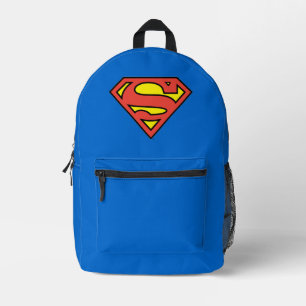 Superman S-Shield   Classic Logo Printed Backpack