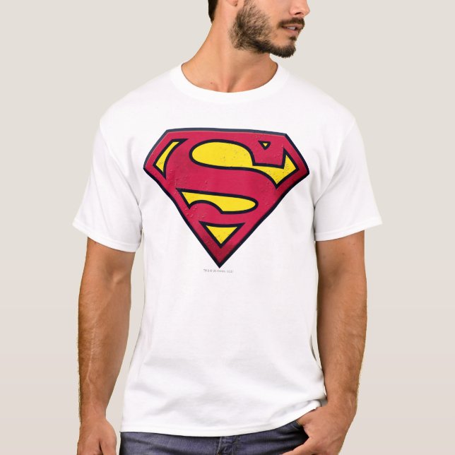 Superman S-Shield | Dirt Logo T-Shirt (Front)