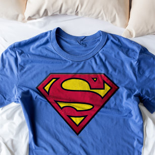 Superman S-Shield   Dirt Logo T-Shirt