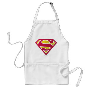 Superman S-Shield   Distressed Dots Logo Standard Apron