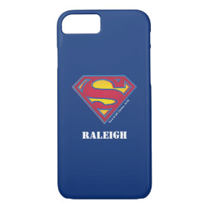 Superman S-Shield   Dot Logo   Add Your Name iPhone 8/7 Case
