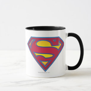 Superman S-Shield   Dot Logo Mug