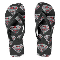 Superman S-Shield | Grey and Red City Logo