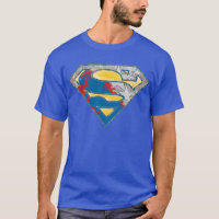 Superman S-Shield | Grey Yellow Red Black Mix Logo