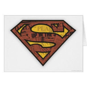 Superman S-Shield Newspaper Logo