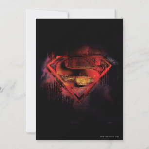 Superman S-Shield   Painted Logo