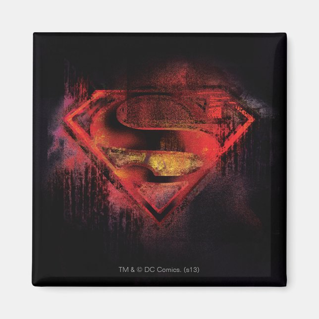 Superman S-Shield | Painted Logo Magnet (Front)