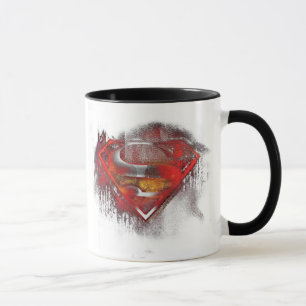 Superman S-Shield   Painted Logo Mug