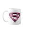 Superman S-Shield | Pink Star Burst Logo