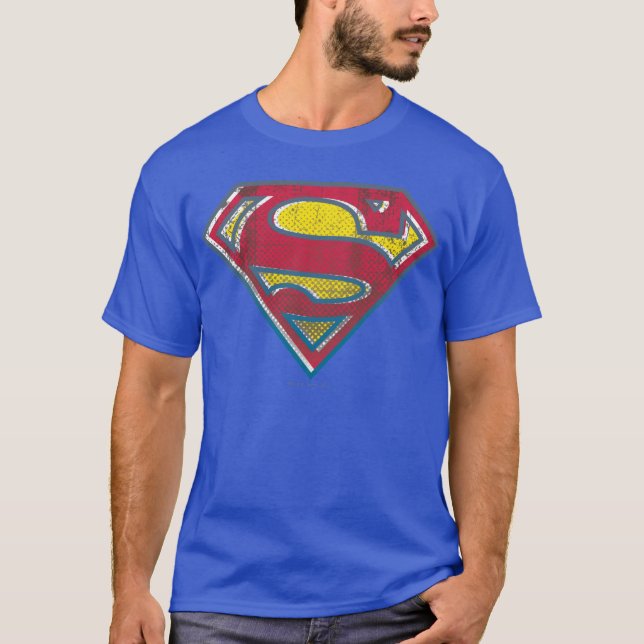 Superman S-Shield | Printed Logo T-Shirt (Front)