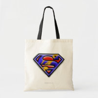 Superman S-Shield | Purple Airbrush Logo