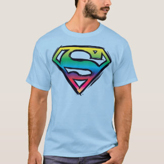 Superman S-Shield | Rainbow Logo T-Shirt